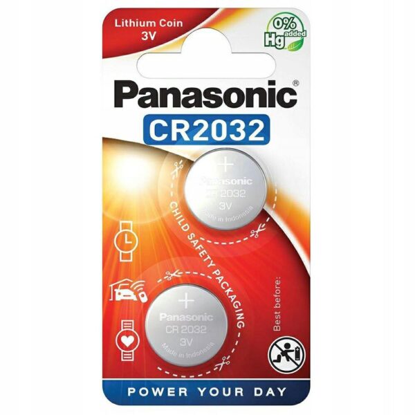 Bateria CR2032 3V PANASONIC